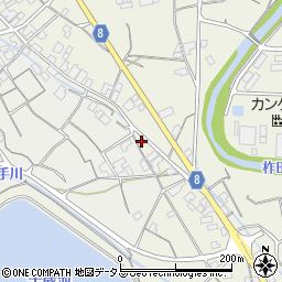 香川県観音寺市大野原町萩原710周辺の地図