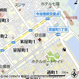 株式会社日吉屋呉服店周辺の地図