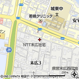 丸井産業株式会社徳島営業所周辺の地図