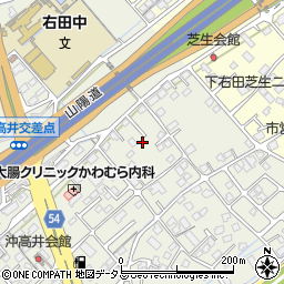 山口県防府市高井484-15周辺の地図