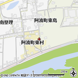 徳島県阿波市阿波町東村97周辺の地図