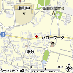 徳島県美馬市脇町大字猪尻東分14周辺の地図