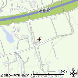 徳島県美馬市脇町小星64周辺の地図