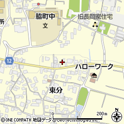 徳島県美馬市脇町大字猪尻東分15周辺の地図