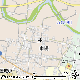 和歌山県有田郡有田川町市場238周辺の地図