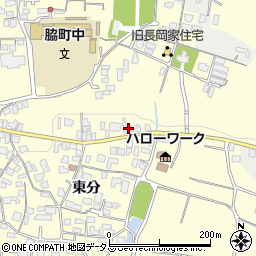 徳島県美馬市脇町大字猪尻東分11周辺の地図
