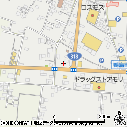 徳島県吉野川市鴨島町上下島368周辺の地図