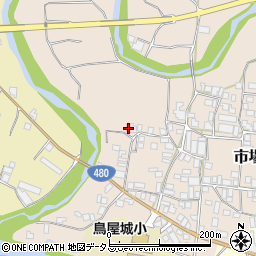 和歌山県有田郡有田川町市場90周辺の地図