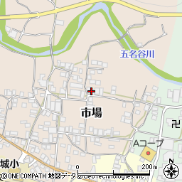 和歌山県有田郡有田川町市場205周辺の地図
