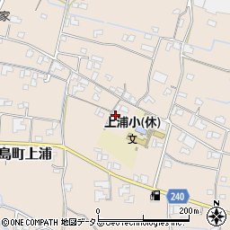 徳島県吉野川市鴨島町上浦922周辺の地図