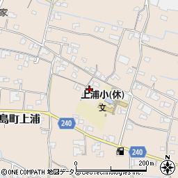 徳島県吉野川市鴨島町上浦922周辺の地図