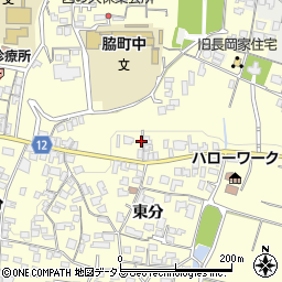 徳島県美馬市脇町大字猪尻東分125周辺の地図
