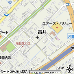 山口県防府市高井630-8周辺の地図
