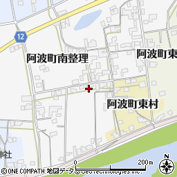 徳島県阿波市阿波町南整理169周辺の地図