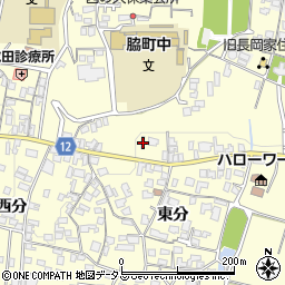 徳島県美馬市脇町大字猪尻東分127周辺の地図