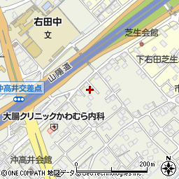 山口県防府市高井484-17周辺の地図