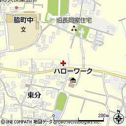 徳島県美馬市脇町大字猪尻東分8周辺の地図