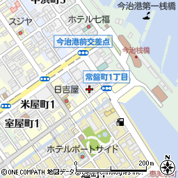 愛媛県今治市常盤町1丁目3-9周辺の地図