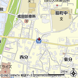 徳島県美馬市脇町大字猪尻西分3-11周辺の地図