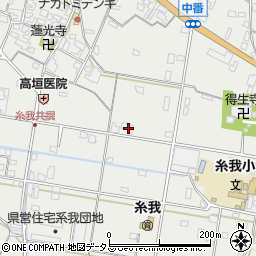 和歌山県有田市糸我町中番308周辺の地図