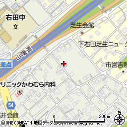 山口県防府市高井468周辺の地図