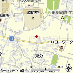 徳島県美馬市脇町大字猪尻東分99周辺の地図