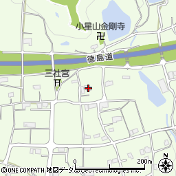 徳島県美馬市脇町小星280周辺の地図