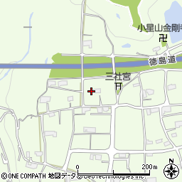 徳島県美馬市脇町小星903周辺の地図