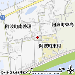 徳島県阿波市阿波町南整理436周辺の地図