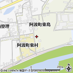 徳島県阿波市阿波町東島120周辺の地図