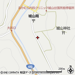 和歌山県有田郡有田川町二川350周辺の地図