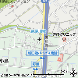 和歌山県有田郡有田川町小島48周辺の地図