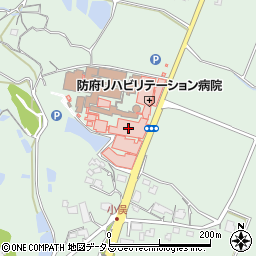 防府リハビリテーション病院（和同会）周辺の地図