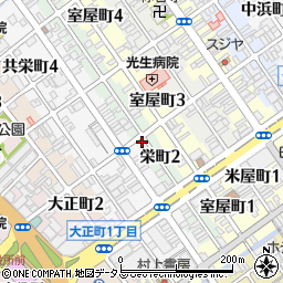 桐屋呉服店周辺の地図