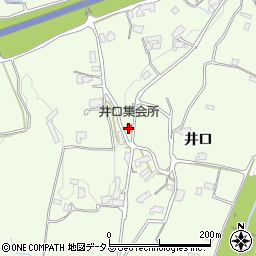 井口集会所周辺の地図