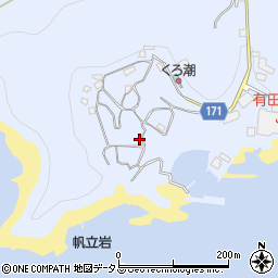 和歌山県有田市宮崎町1731-2周辺の地図