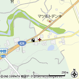 和歌山県有田郡有田川町小川406周辺の地図