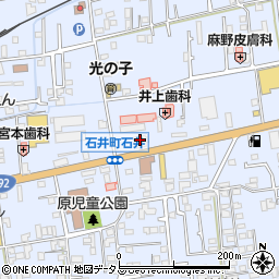 阿波銀行石井支店周辺の地図