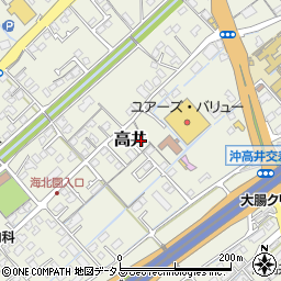 山口県防府市高井631周辺の地図