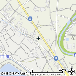 香川県観音寺市大野原町萩原714周辺の地図