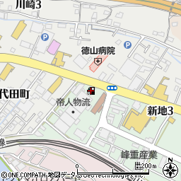 ａｐｏｌｌｏｓｔａｔｉｏｎセルフ浦山ＳＳ周辺の地図