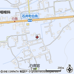 徳島県石井町（名西郡）石井（白鳥）周辺の地図