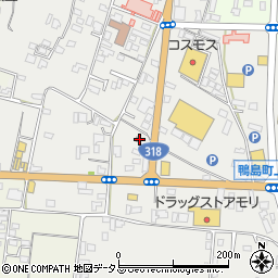 徳島県吉野川市鴨島町上下島364周辺の地図