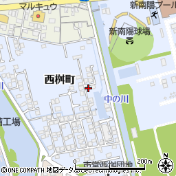 山口県周南市西桝町15-23周辺の地図