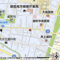 鬼田時計店周辺の地図