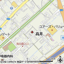 山口県防府市高井637-3周辺の地図