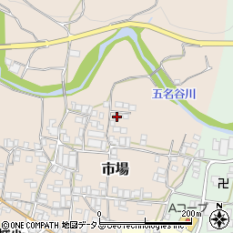 和歌山県有田郡有田川町市場207周辺の地図