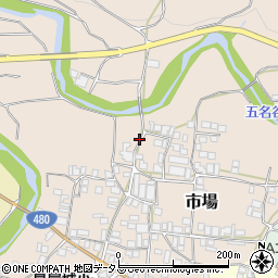 和歌山県有田郡有田川町市場249周辺の地図