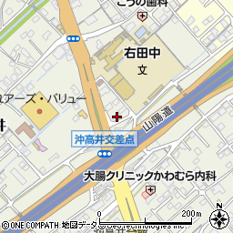 山口県防府市高井286周辺の地図