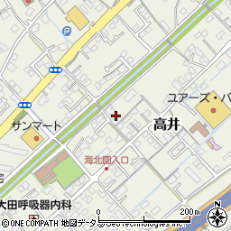 山口県防府市高井646周辺の地図